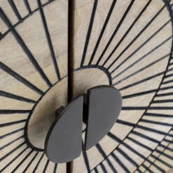 Houten Design Dressoir -Zuiver Verkoop kare design eye of tiger houten design dressoir 07