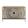 Houten Design Dressoir -Zuiver Verkoop kare design eye of tiger houten design dressoir 09