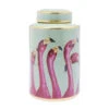 Deco Opbergpot Flamingos 29 Cm -Zuiver Verkoop kare design flamingos deco opbergpot flamingos 29 cm 01