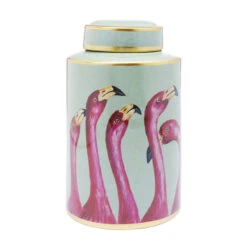 Deco Opbergpot Flamingos 29 Cm