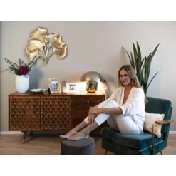 Gouden Ginkgo Bladeren -Zuiver Verkoop kare design ginkgo gouden ginkgo bladeren 05