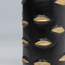 Vaas Met Gouden Lippen -Zuiver Verkoop kare design golden lips vaas met gouden lippen 03