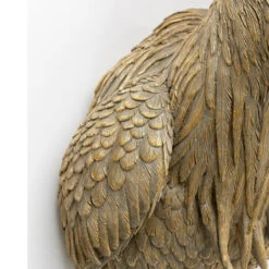 Gouden Reiger Wandlamp -Zuiver Verkoop kare design heron gouden reiger wandlamp 01