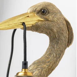 Gouden Reiger Wandlamp -Zuiver Verkoop kare design heron gouden reiger wandlamp 02