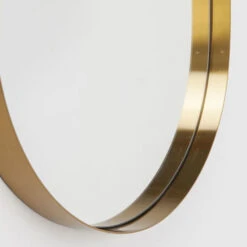 Ovale Spiegel Met Messing Rand -Zuiver Verkoop kare design hipster ovalen spiegel met rand 83806 02