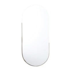 Ovale Spiegel Met Messing Rand -Zuiver Verkoop kare design hipster ovalen spiegel met rand 83806 03