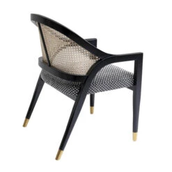 Luxe Webbing Eetkamerstoel -Zuiver Verkoop kare design horizon retro eetkamerstoel webbing 04