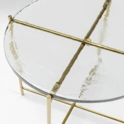 Ronde Bijzettafel Glas -Zuiver Verkoop kare design ice ronde bijzettafel glas 03
