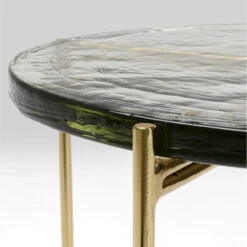 Ronde Bijzettafel Glas -Zuiver Verkoop kare design ice ronde bijzettafel glas 04
