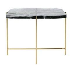 Tafeltje Met Dikke Glasplaat -Zuiver Verkoop kare design ice salontafel met dikke glasplaat 01