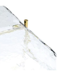 Tafeltje Met Dikke Glasplaat -Zuiver Verkoop kare design ice salontafel met dikke glasplaat 07