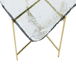 Tafeltje Met Dikke Glasplaat -Zuiver Verkoop kare design ice salontafel met dikke glasplaat 08