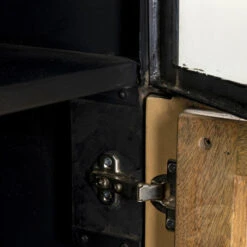 Design Buffetkast Metaal -Zuiver Verkoop kare design illusion gold buffetkast metaal mozaiek 08