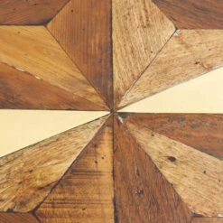 Mozaiek Eettafel Hout -Zuiver Verkoop kare design illusion gold mozaiek eettafel hout 83828 002