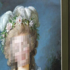 Klassiek Schilderij -Zuiver Verkoop kare design incognito countess klassiek schilderij 03