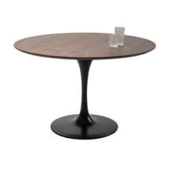 Ronde Eettafel Walnoot 5 Ronde Eettafel Walnoot -Zuiver Verkoop kare design invitation zwarte eettafel 02