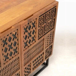 Dressoir Mangohout -Zuiver Verkoop kare design jaden dressoir mangohout 02