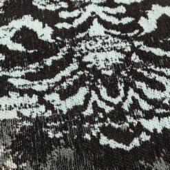 Vloerkleed -Zuiver Verkoop kare design kelim ornament turquoise vloerkleed 03