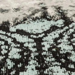 Vloerkleed -Zuiver Verkoop kare design kelim ornament turquoise vloerkleed 05