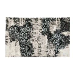 Vloerkleed -Zuiver Verkoop kare design kelim ornament turquoise vloerkleed 07