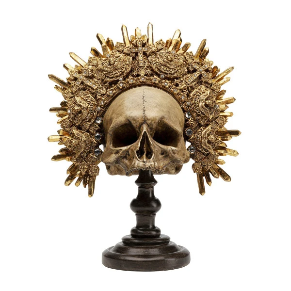 Deco Gouden Schedel 4 Deco Gouden Schedel - Afbeelding 2