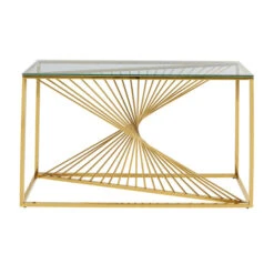 Design Sidetable Met Glas