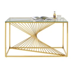 Design Sidetable Met Glas -Zuiver Verkoop kare design laser design sidetable met glas 02