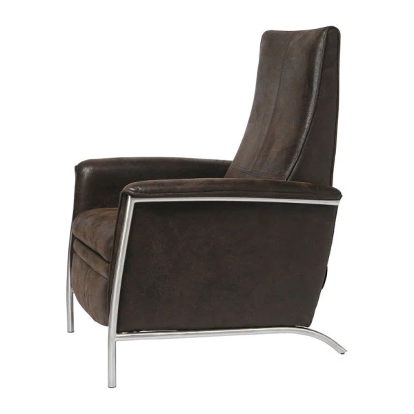 Verstelbare Bruine Fauteuil 5 Verstelbare Bruine Fauteuil - Afbeelding 3