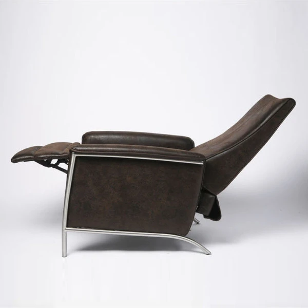 Verstelbare Bruine Fauteuil 6 Verstelbare Bruine Fauteuil - Afbeelding 4