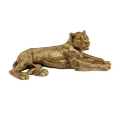 Liggende Leeuw Goud -Zuiver Verkoop kare design lion gold liggende leeuw goud 01