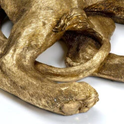 Liggende Leeuw Goud -Zuiver Verkoop kare design lion gold liggende leeuw goud 09