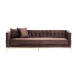 Moderne 3-zits Bank Met Knopen 11 Moderne 3-zits Bank Met Knopen -Zuiver Verkoop kare design loft fluwelen 3 zitsbank modern config 83528 001 1