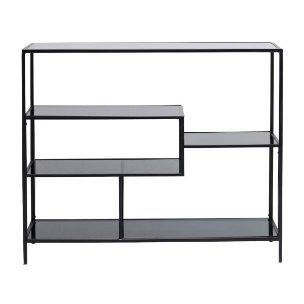 Laag Wandrek Staal Met Glas 5 Laag Wandrek Staal Met Glas - Afbeelding 3