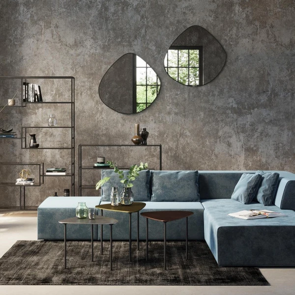 Laag Wandrek Staal Met Glas 9 Laag Wandrek Staal Met Glas - Afbeelding 7