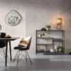 Laag Wandrek Staal Met Glas -Zuiver Verkoop kare design loft laag wandrek staal met glas 07 1