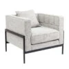Vierkante Design Fauteuil Grijs -Zuiver Verkoop kare design loft salt and pepper deco stoel 01