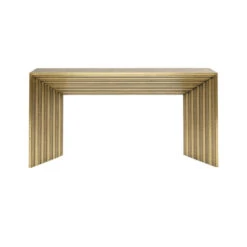 Gouden Sidetable Houtsnijwerk -Zuiver Verkoop kare design malaga gouden sidetable houtsnijwerk 01