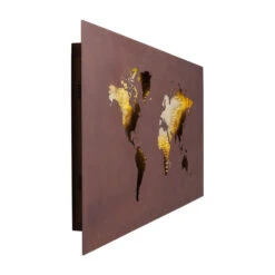 Wandlamp Wereldkaart -Zuiver Verkoop kare design map led wandlamp wereldkaart 05