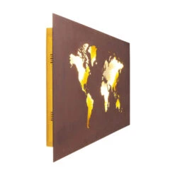 Wandlamp Wereldkaart -Zuiver Verkoop kare design map led wandlamp wereldkaart 08