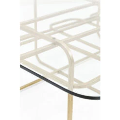 Design Salontafel Goud En Glas -Zuiver Verkoop kare design meander authentieke salontafel goud 04