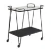 Metalen Trolley -Zuiver Verkoop kare design mesh metalen trolley 83673 007