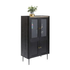 Zwarte Design Buffetkast Laag 15 Zwarte Design Buffetkast Laag -Zuiver Verkoop kare design milano lage zwarte design buffetkast 02