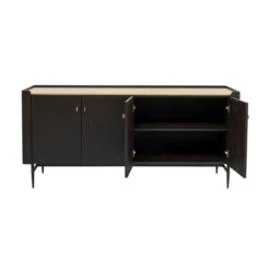 Zwart Design Dressoir -Zuiver Verkoop kare design milano zwart design dressoir 010