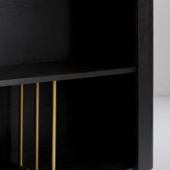 Zwart Design Dressoir Open Vakken -Zuiver Verkoop kare design milano zwart design dressoir open vakken 09