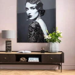 Zwart Design Tv-meubel -Zuiver Verkoop kare design milano zwart design tv meubel 02 1