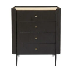 Zwarte Design Ladenkast -Zuiver Verkoop kare design milano zwarte design ladenkast 02