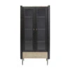Zwarte Design Vitrinekast 2 Zwarte Design Vitrinekast -Zuiver Verkoop kare design milano zwarte design vitrinekast 01