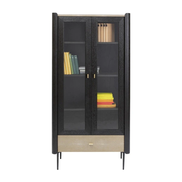 Zwarte Design Vitrinekast 8 Zwarte Design Vitrinekast - Afbeelding 6