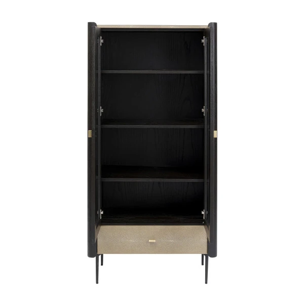 Zwarte Design Vitrinekast 7 Zwarte Design Vitrinekast - Afbeelding 5