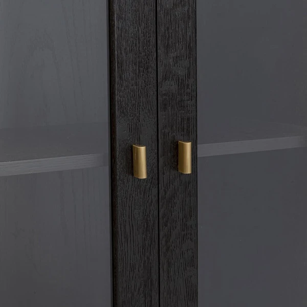 Zwarte Design Vitrinekast 9 Zwarte Design Vitrinekast - Afbeelding 7